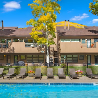 East Vail Pitkin Creek Condo - Summer Pool